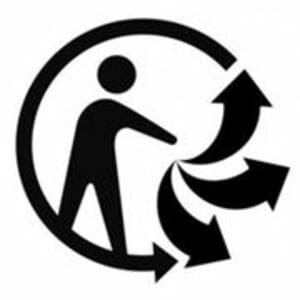 Le logo triman, à rechercher sur les emballages recyclables